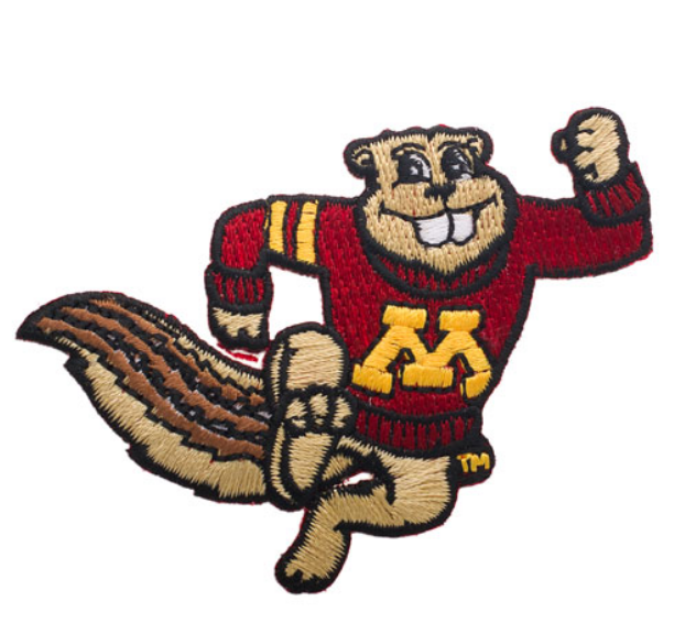 NCAA Charging Goldy Patch - Clpatch