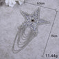New pentagram fringed diamond hot map hat hot diamond accessories cloth sticker - Clpatch