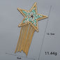 New pentagram fringed diamond hot map hat hot diamond accessories cloth sticker - Clpatch