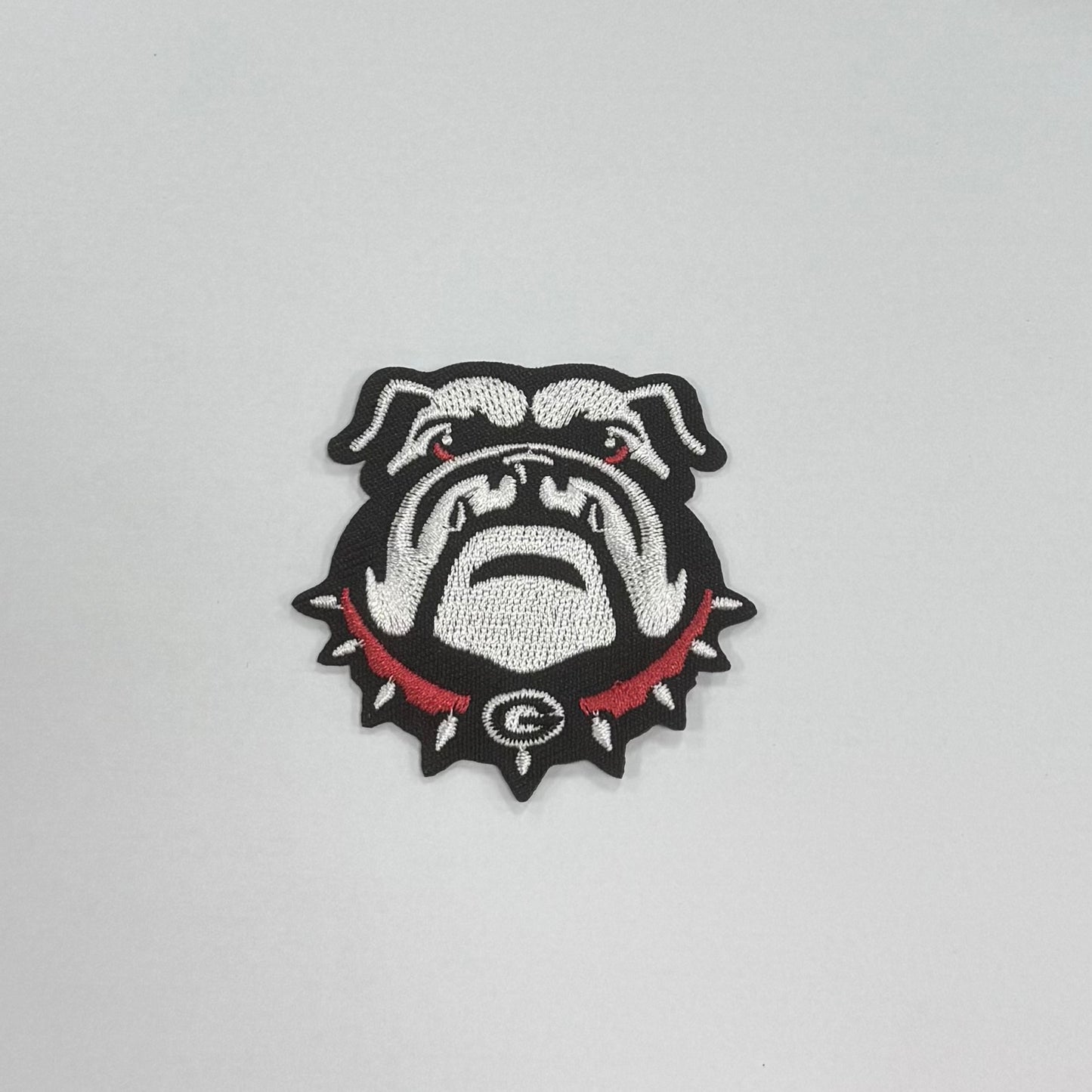 UGA Georgia Bulldogs Vintage Embroidered Iron On Patch 2"X2" - Clpatch