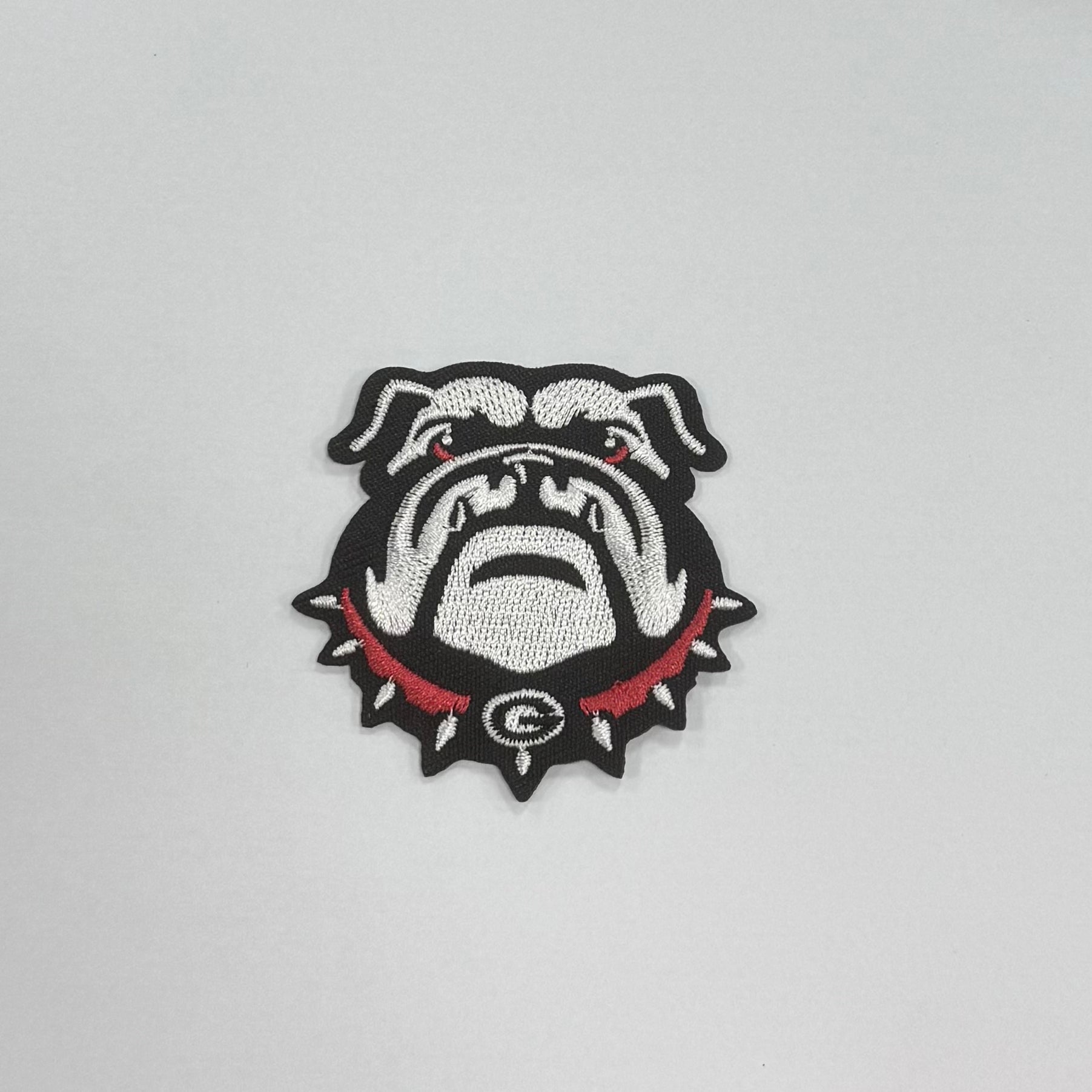 UGA Georgia Bulldogs Vintage Embroidered Iron On Patch 2"X2" - Clpatch