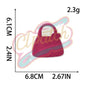 Babbie style Pink type embroidery patch - Clpatch