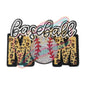 Baseball MOM chenille embroidery patch - Clpatch