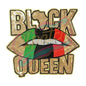 Black queen Lip American African Flag Cofetti Gif embroidery sequins patches - Clpatch