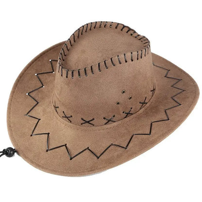 Brauner Western-Cowboy-Kostüm-Accessoire-Hut mit Kinnriemen, Aufnäher, große Auswahl an Stickaufnähern
Beim Kauf erhalten Sie 3 zufällig ausgewählte Hutaufnäher.
Brown Western  Cowboy Costume Accessories  Hat with Chin Strap Clpatch   huge range of embroidery patch
If you buy it, you will get 3 random hat patches.
ブラウンのウエスタンカウボーイコスチュームアクセサリー、あご紐付き帽子、パッチ　刺繍パッチ多数
ご購入いただくと、ランダムに帽子パッチ3枚をプレゼントいたします。