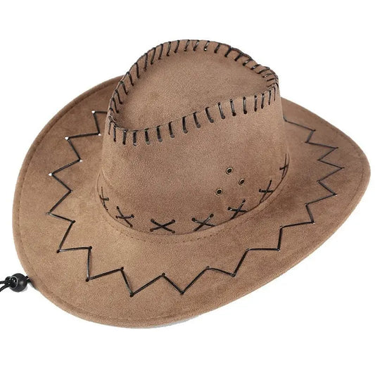 Brauner Western-Cowboy-Kostüm-Accessoire-Hut mit Kinnriemen, Aufnäher, große Auswahl an Stickaufnähern
Beim Kauf erhalten Sie 3 zufällig ausgewählte Hutaufnäher.
Brown Western  Cowboy Costume Accessories  Hat with Chin Strap Clpatch   huge range of embroidery patch
If you buy it, you will get 3 random hat patches.
ブラウンのウエスタンカウボーイコスチュームアクセサリー、あご紐付き帽子、パッチ　刺繍パッチ多数
ご購入いただくと、ランダムに帽子パッチ3枚をプレゼントいたします。