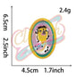 Cute California summer embroidery patch for bag/cloth - Clpatch