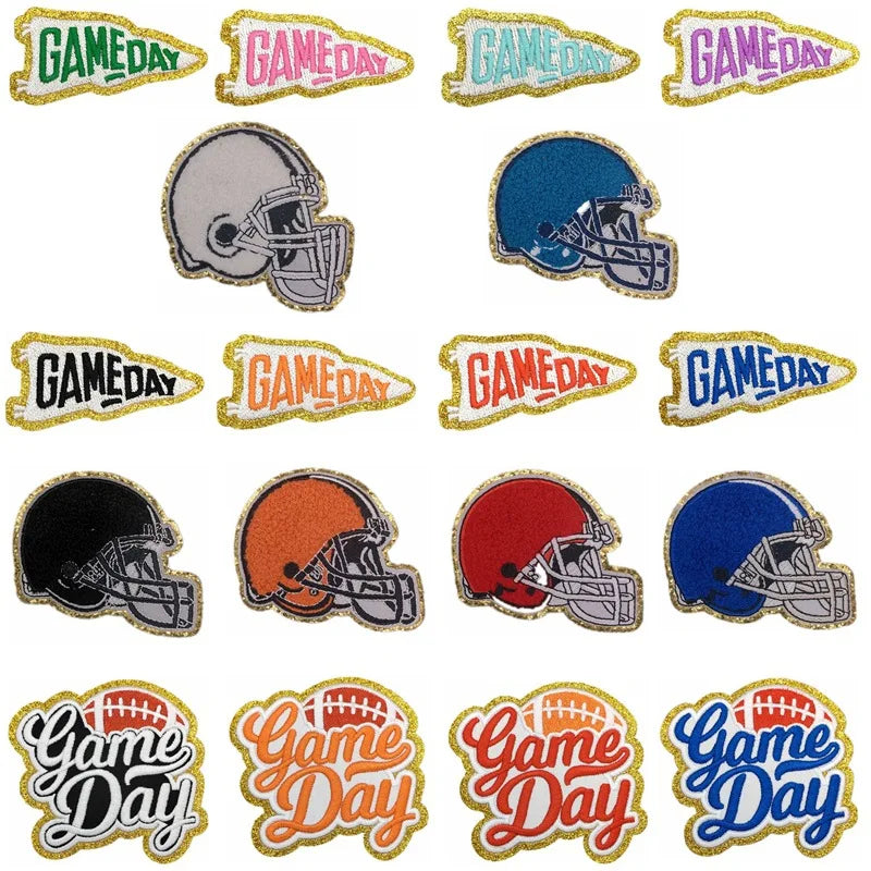 Trendy Game Day Sports Hat-Iron-On patch - Clpatch