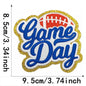 Trendy Game Day Sports Hat-Iron-On patch - Clpatch