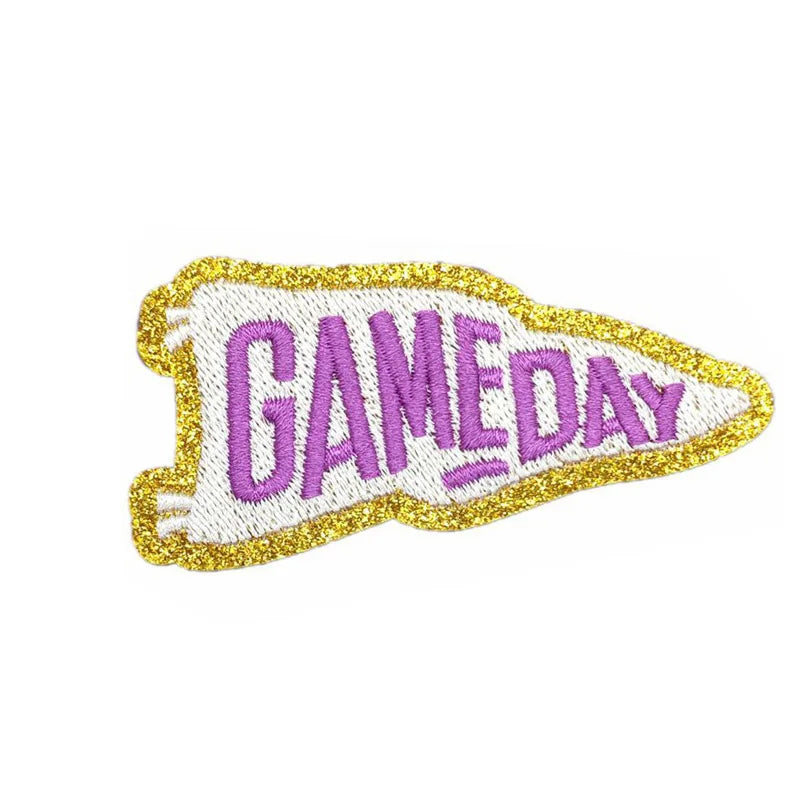 Wholesale Iron on Game Day Flag Patch - Clpatch