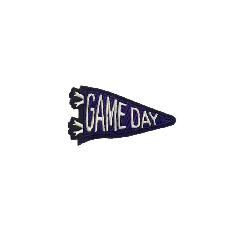 Wholesale Iron on Game Day Flag Patch - Clpatch