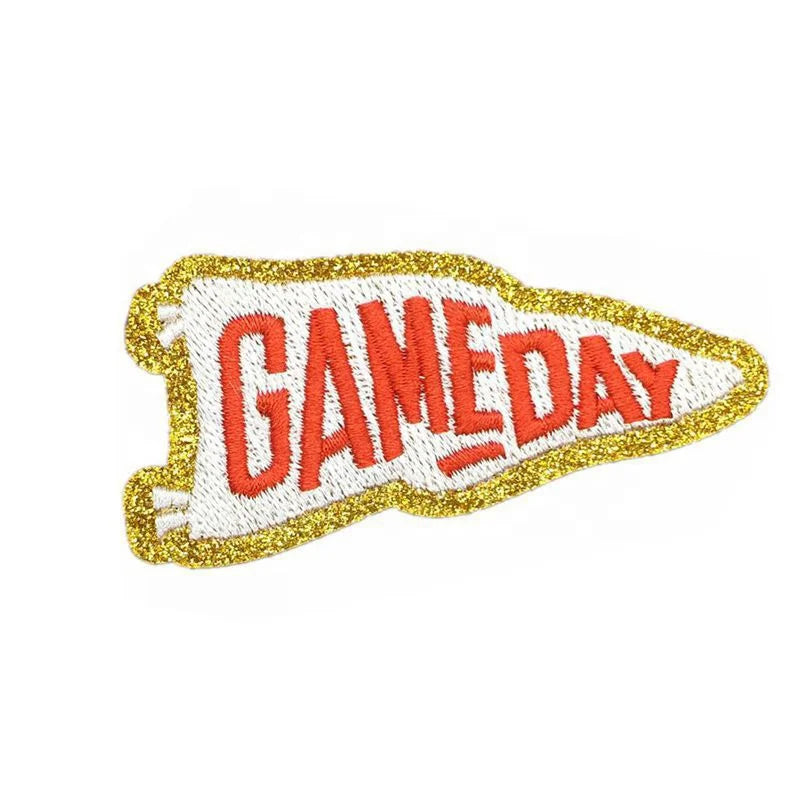 Wholesale Iron on Game Day Flag Patch - Clpatch