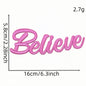 Iron on Patches Religious Jesus Pray God Love Believe Embroidery Patches for Uniform Trucker Hat Jackets Jeans Backpack DIY - Clpatch