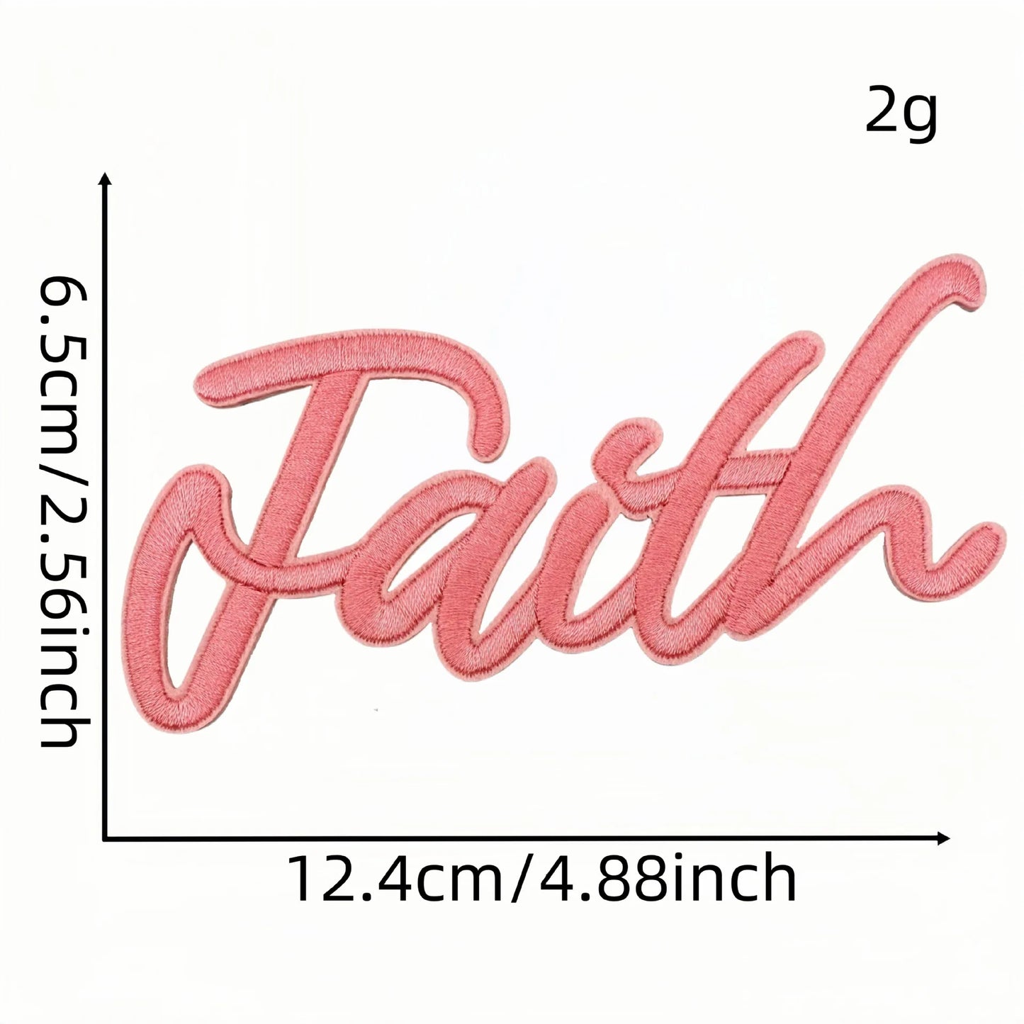 Iron on Patches Religious Jesus Pray God Love Believe Embroidery Patches for Uniform Trucker Hat Jackets Jeans Backpack DIY - Clpatch