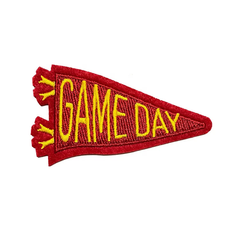 Wholesale Iron on Game Day Flag Patch - Clpatch