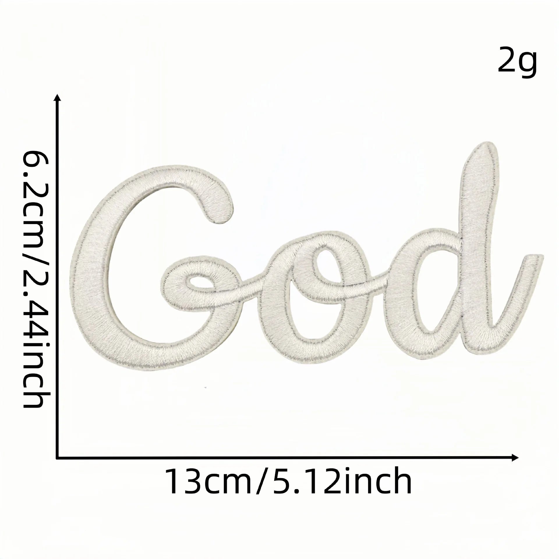 Iron on Patches Religious Jesus Pray God Love Believe Embroidery Patches for Uniform Trucker Hat Jackets Jeans Backpack DIY - Clpatch