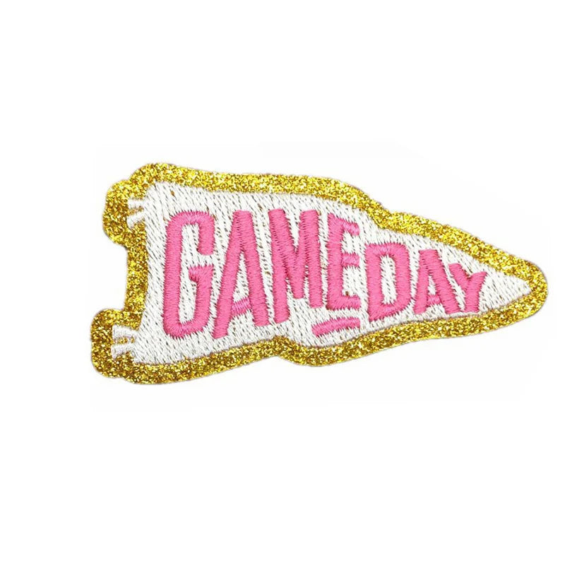 Wholesale Iron on Game Day Flag Patch - Clpatch