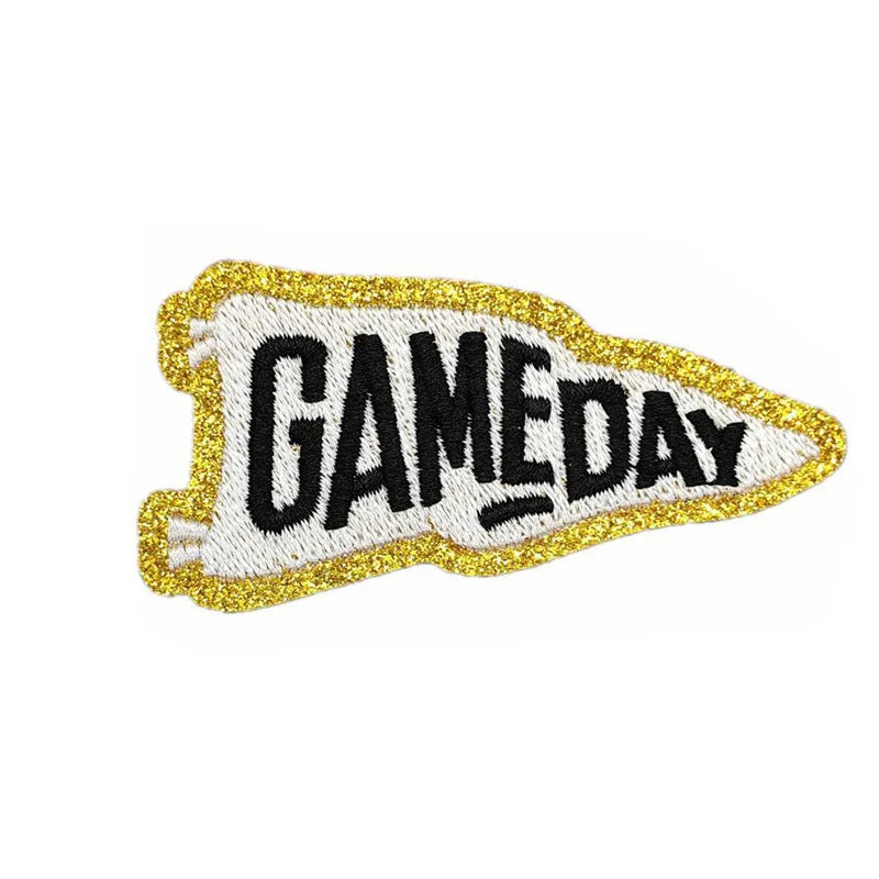Wholesale Iron on Game Day Flag Patch - Clpatch
