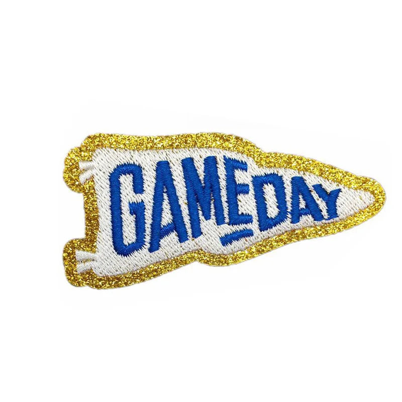 Wholesale Iron on Game Day Flag Patch - Clpatch