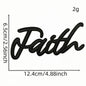 Iron on Patches Religious Jesus Pray God Love Believe Embroidery Patches for Uniform Trucker Hat Jackets Jeans Backpack DIY - Clpatch