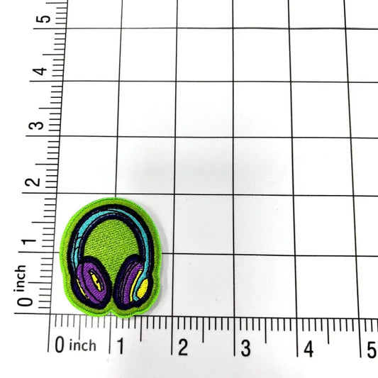 Headphones fashion embroidery sticker y2k style Clpatch   huge range of embroidery patch