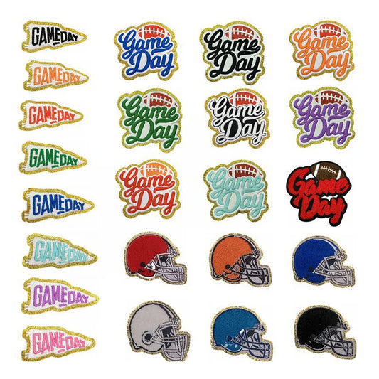 Trendy Game Day Sports Hat-Iron-On patch - Clpatch