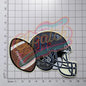 Houston texans sequins patch with adhesive - Clpatch