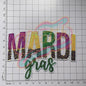 MARDI GRAS sequin embroidered patch - Clpatch