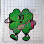 Michigan State University Four Leaf Clover chenile patch - Clpatch