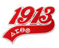 Wholesale Greek DST Sorority Embroidery Logo 1913 Patch - Clpatch