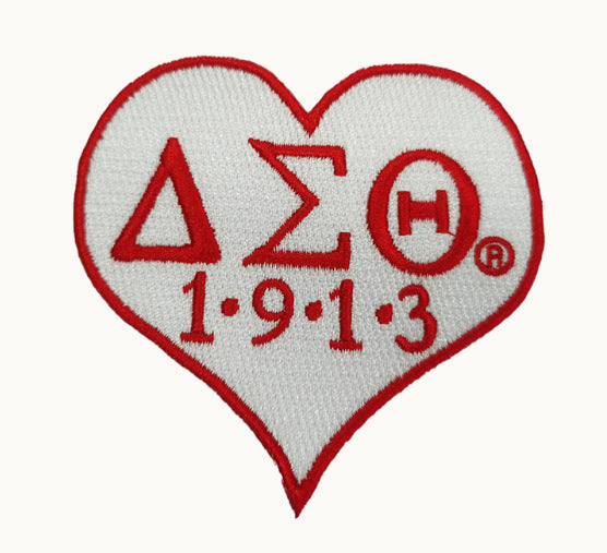 Wholesale Greek DST Sorority Embroidery Logo 1913 Patch - Clpatch