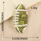 Sequin Football 4 INCH Iron on Patch - Clpatch