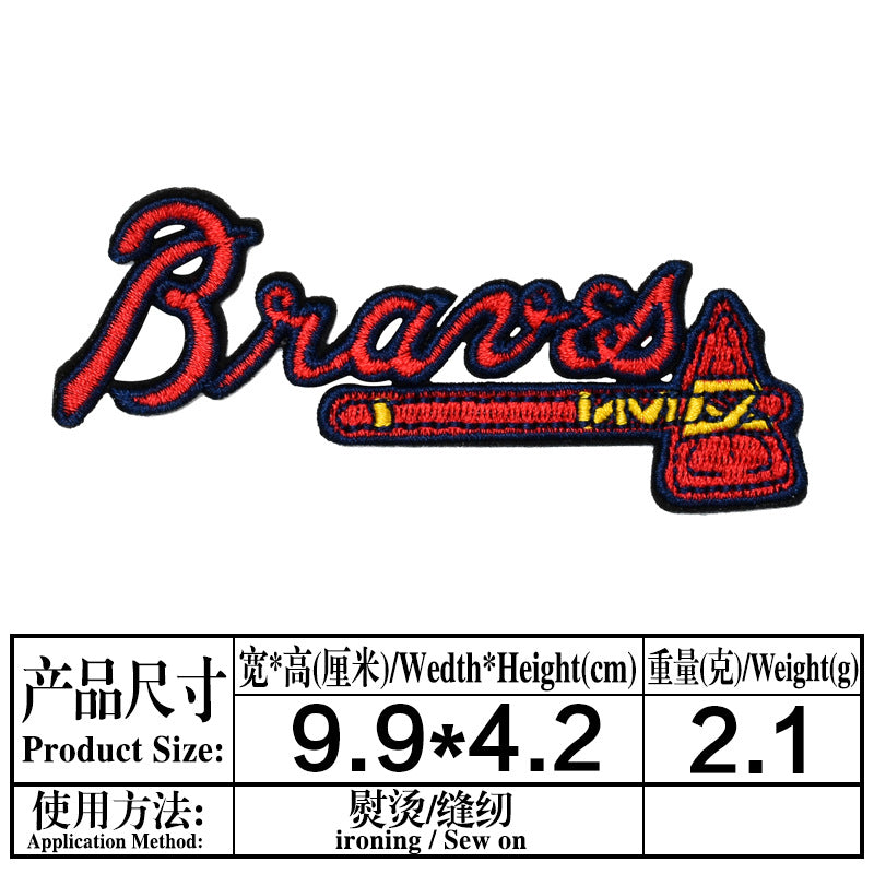 Sport baseball team logo embroidery patch - Clpatch