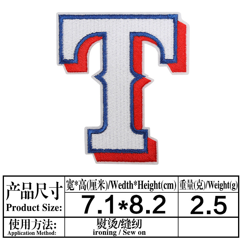 Sport baseball team logo embroidery patch - Clpatch