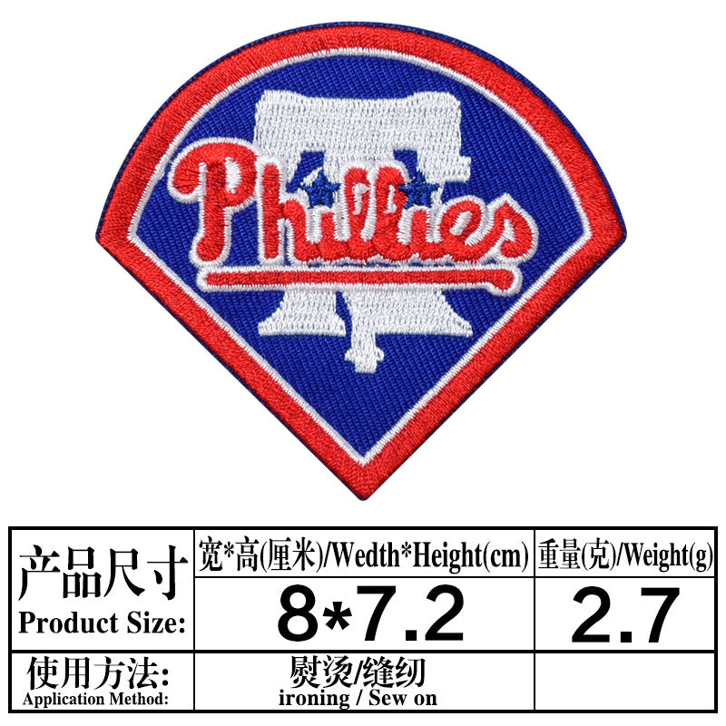 Sport baseball team logo embroidery patch - Clpatch