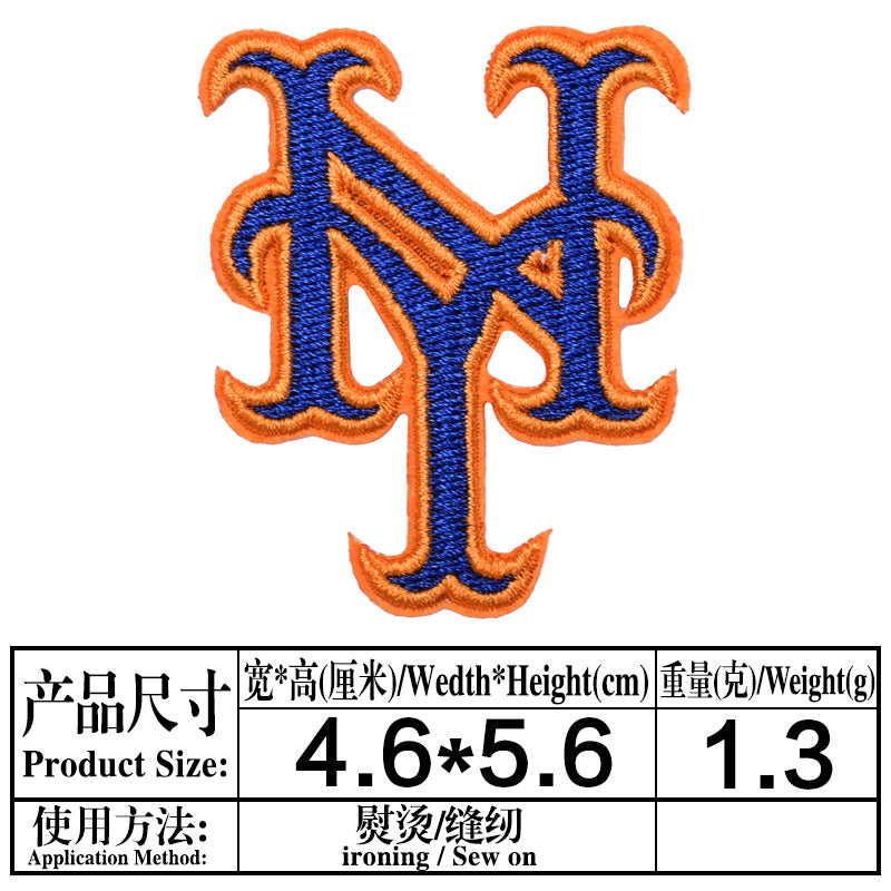 Sport baseball team logo embroidery patch - Clpatch
