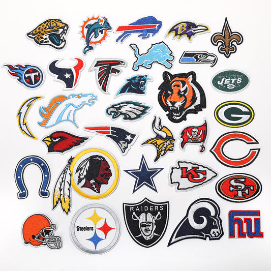 Embroidery New football Team Patches