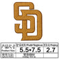Sport baseball team logo embroidery patch - Clpatch