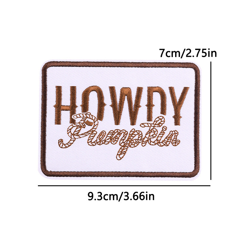 pink letter saying ironing embroidery patch - Clpatch