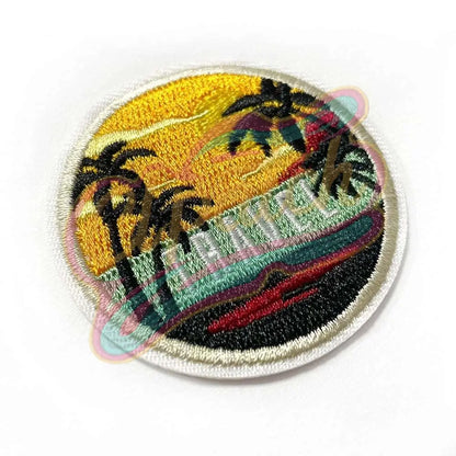 Outdoor Camping Embroidered Iron On Patches,Vintage Retro Patches,Mountain Camping Adventure Patch for bag，DIY，Jeans，Clothing - Clpatch