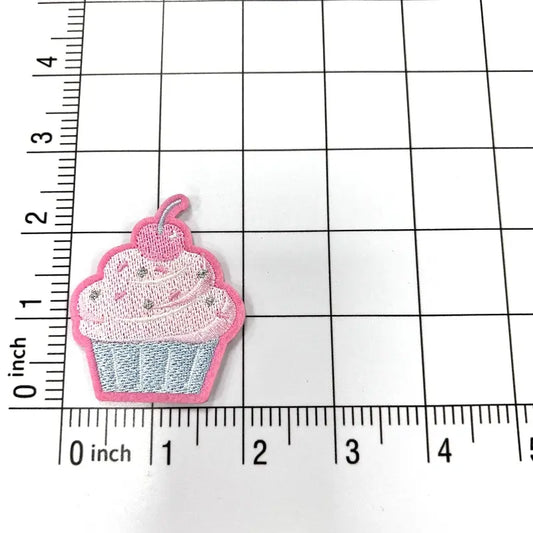 Pink Cherry Cake Embroidered Cloth Sticker Clpatch   huge range of embroidery patch