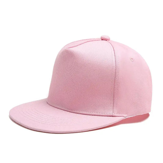 Pink Top Headwear  Flat Bill Adjustable Snapback Cap Clpatch   huge range of embroidery patch