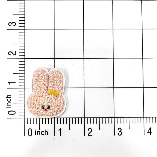 Pink bunny cute embroidery fabric sticker Clpatch   huge range of embroidery patch