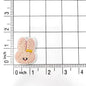 Pink bunny cute embroidery fabric sticker Clpatch   huge range of embroidery patch