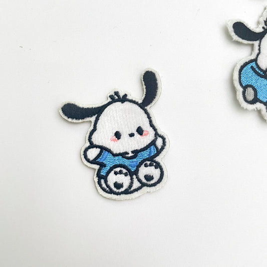 Sanrio POCHACCO  embroidered sticker with adhesive Clpatch   huge range of embroidery patch