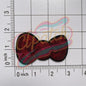 Sanrio style red bow sequin patch - Clpatch