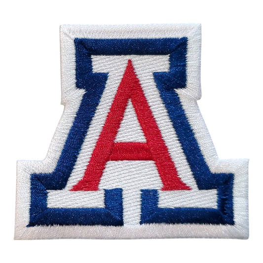 Arizona Wildcats Vintage Style Logo Patch. Embroidered. Iron On. 3"x3" - Clpatch