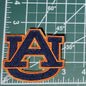 NCAA Auburn Tigers 3" Die Cut Iron On Embroidered Patch - Clpatch